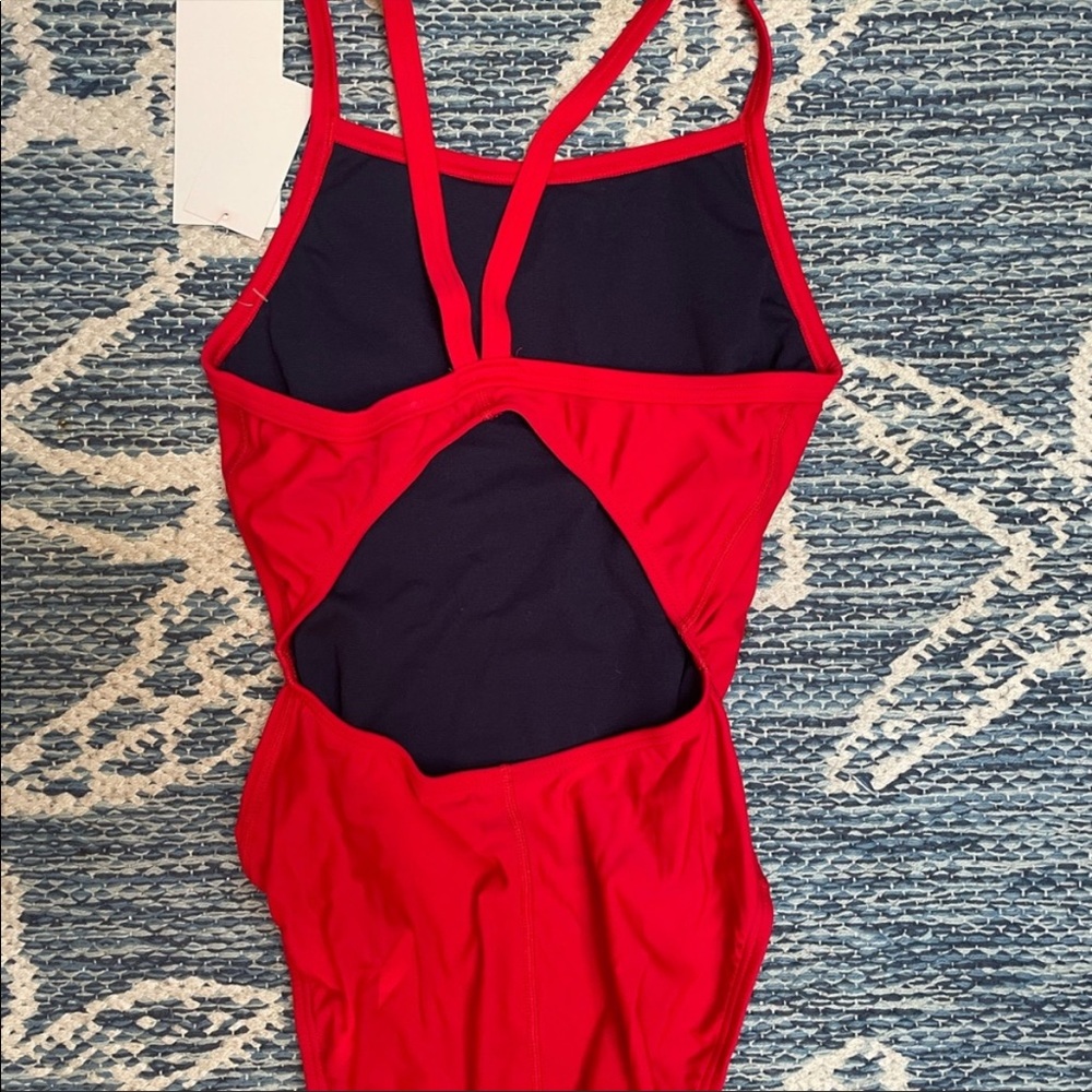 Red bathing suit - Picture 2 of 3